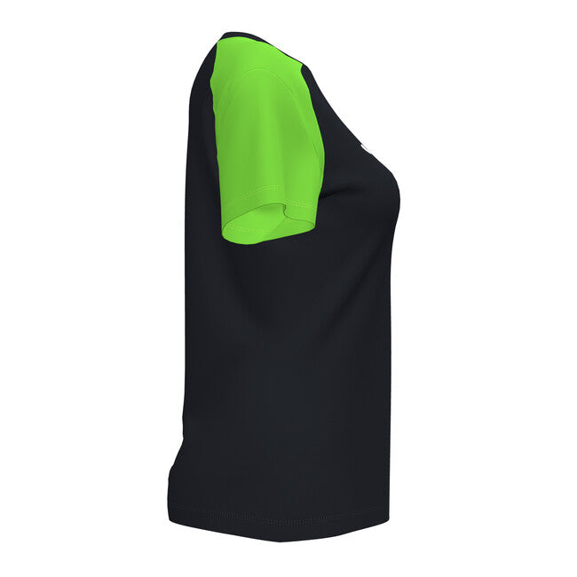T-SHIRT ACADEMY IV NEGRO-VERDE FLUOR