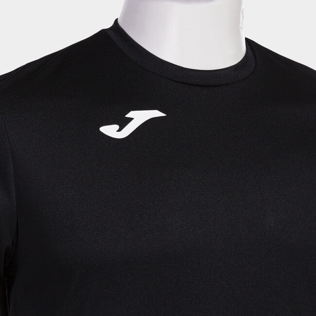 T-SHIRT COMBI BLACK S/S BLACK