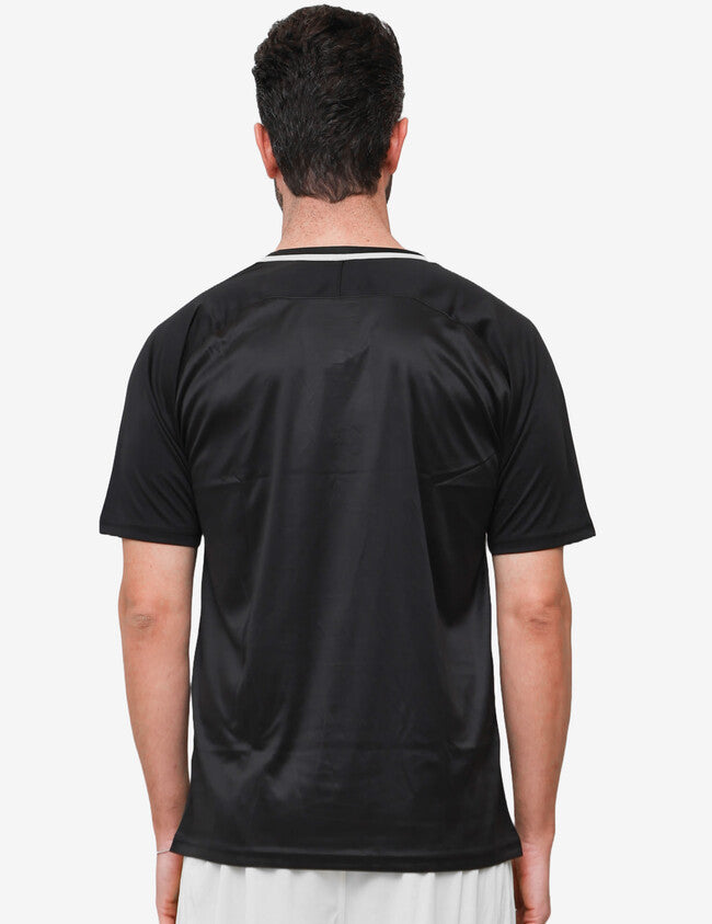SHIRT DAMA INTERLOCK BIANCO/NERO