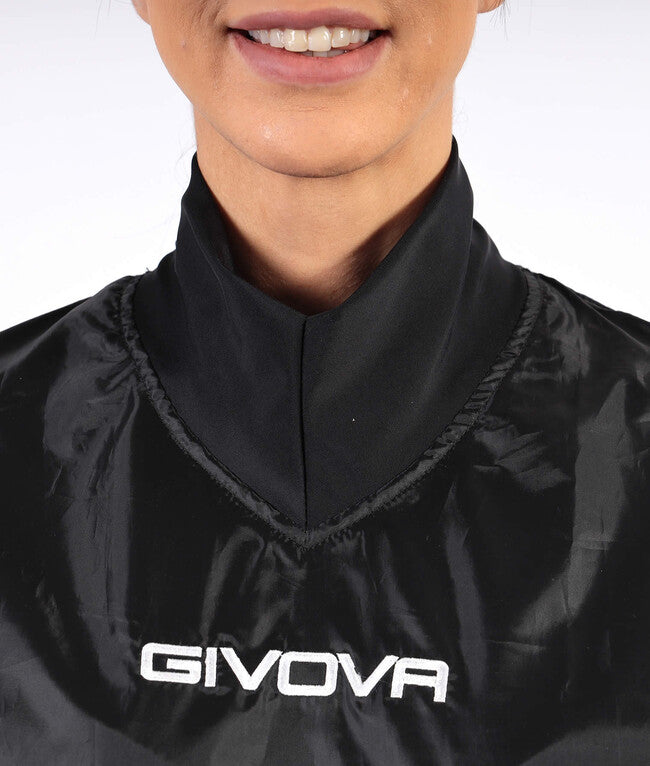 RAIN JACKET COLLO COSTINA NERO