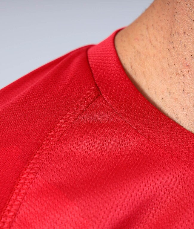 SHIRT GIVOVA ONE MICROFORATA ROSSO