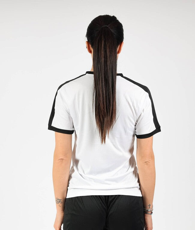 SHIRT REVOLUTION INTERLOCK BIANCO/NERO