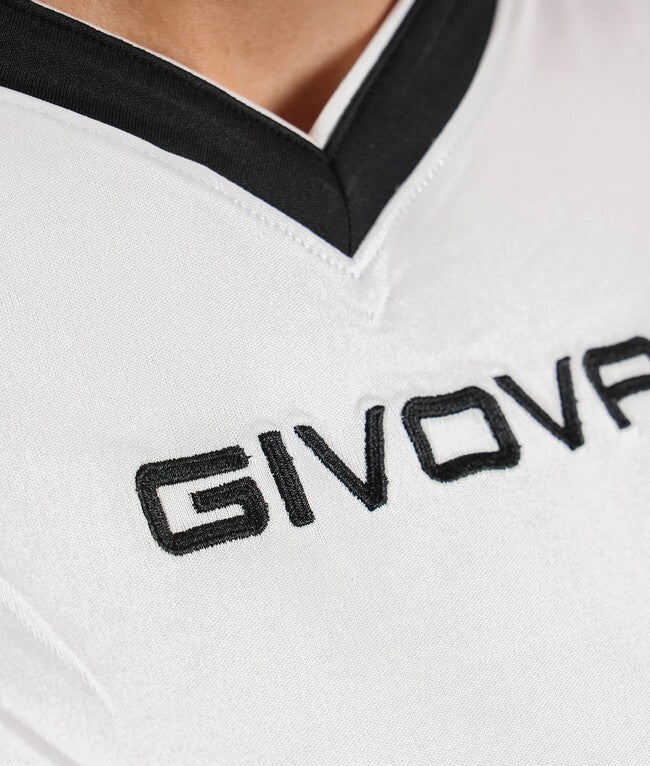 SHIRT REVOLUTION INTERLOCK BIANCO/NERO