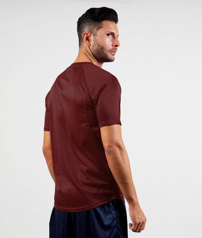 SHIRT GIVOVA ONE MICROFORATA GRANATA