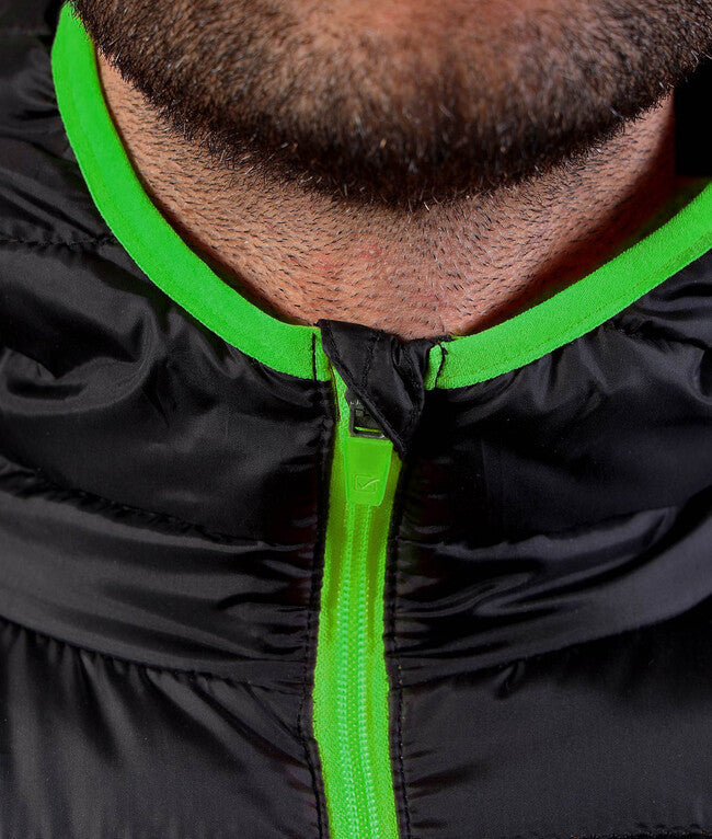 GIUBBOTTO OLANDA NERO/VERDE FLUO