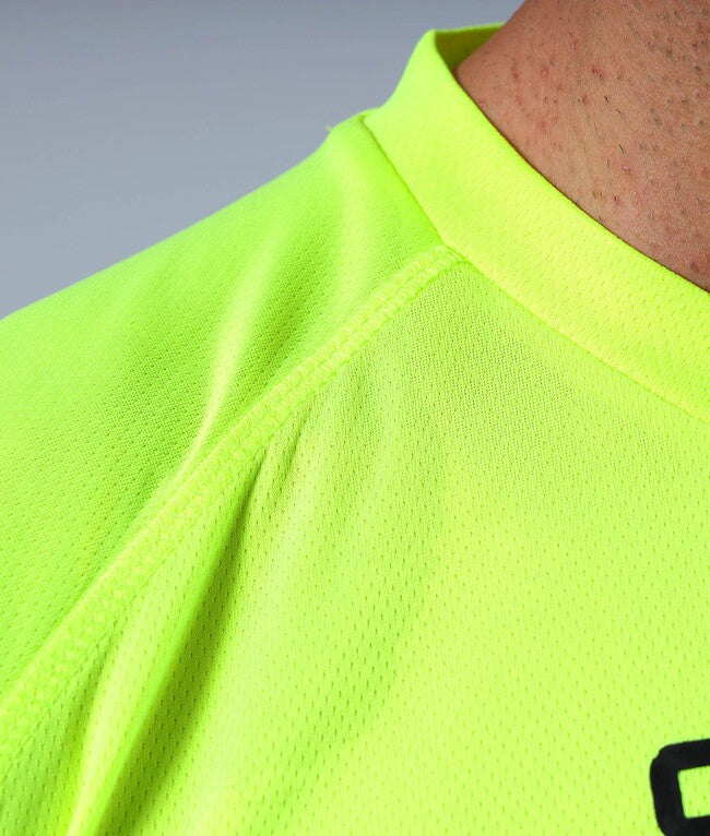 SHIRT SMANICATO GIVOVA ONE GIALLO FLUO