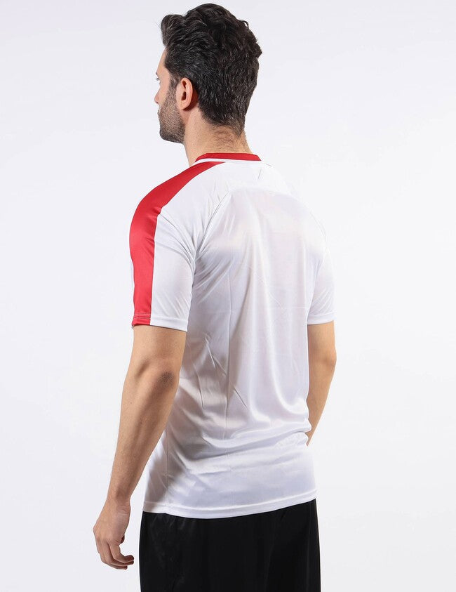 SHIRT RADIO INTERLOCK ROSSO/BIANCO