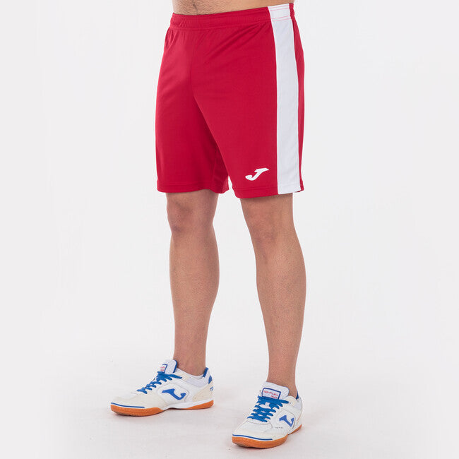 RED-WHITE ACADEMY SHORTS RED-WHITE