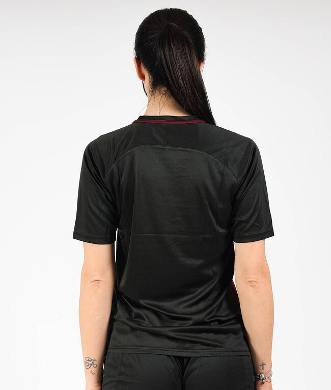 SHIRT ART INTERLOCK M/C GRANATA/NERO