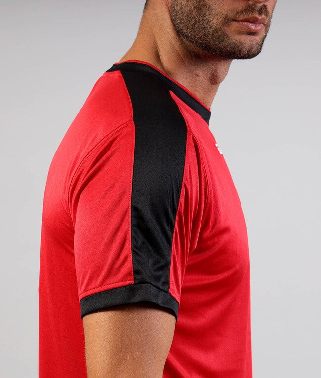 SHIRT REVOLUTION INTERLOCK ROSSO/NERO