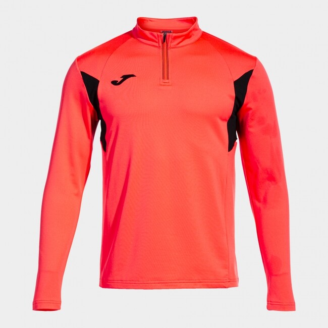 WINNER III SWEATSHIRT FLUOR CORAL BLACK CORAL FLÚOR-NEGRO