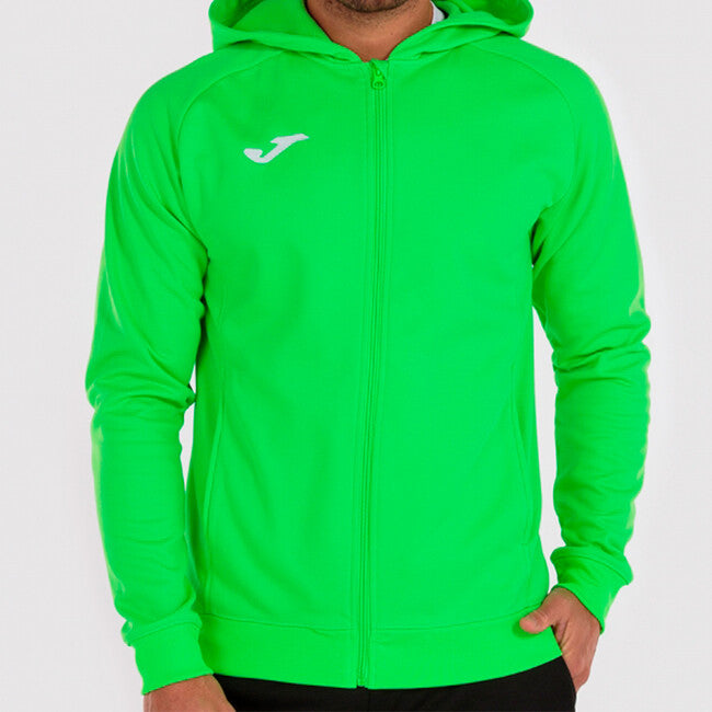 MENFIS HOODED JACKET FLUORESCENT GREEN FLUOR GREEN