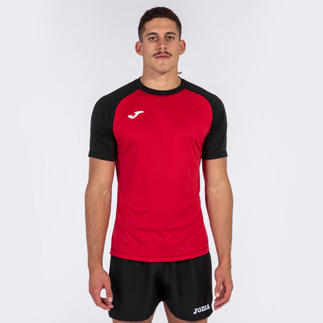 T-SHIRT TEAMWORK RED-BLACK