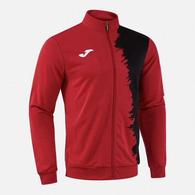 CITY III FULL ZIP SWEATSHIRT RED BLACK RED-BLACK