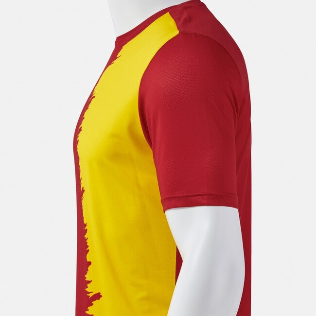 CITY III SHORT SLEEVE T-SHIRT RED YELLOW RED-YELLOW