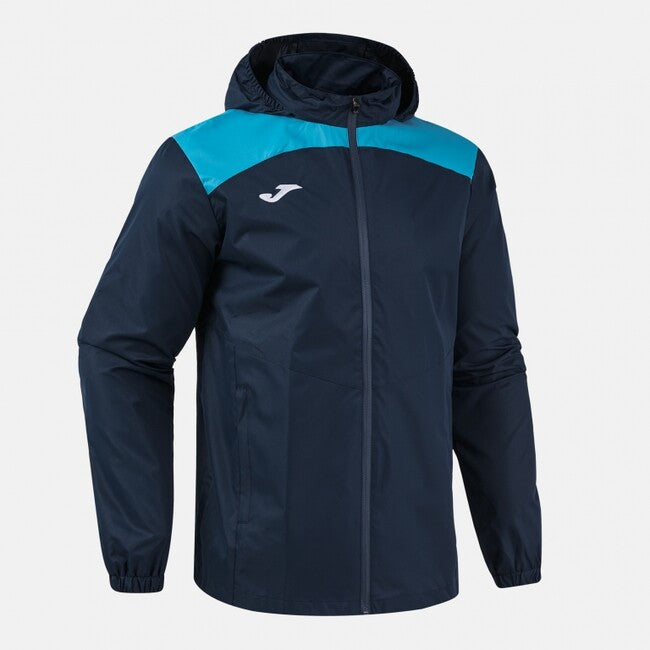 GLACIER RAINCOAT DARK NAVY FLUOR TURQUOISE DARK NAVY TURQUESA