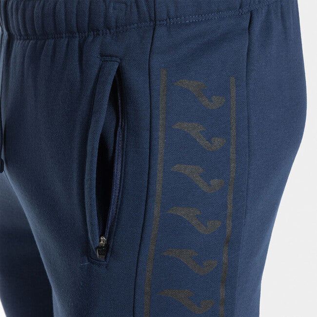 ICONO STREET LONG PANTS NAVY BLUE BLACK NAVY-BLACK