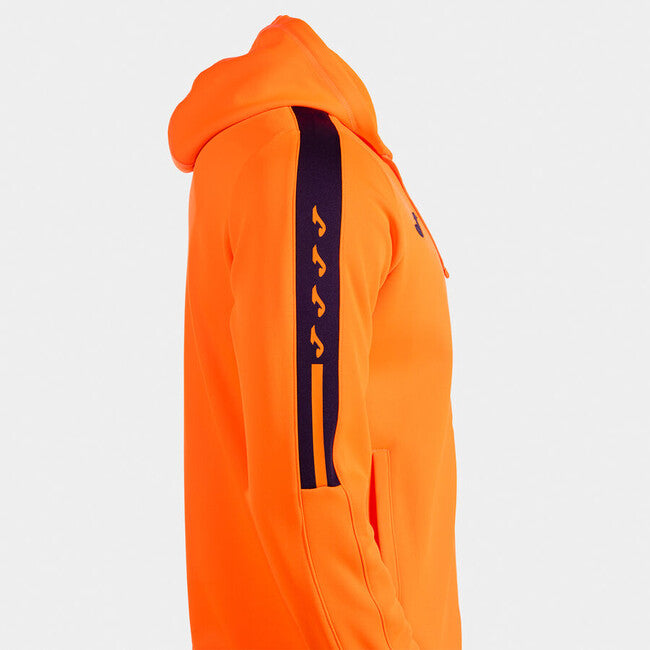 OLIMPIADA ZIP-UP HOODIE ORANGE BLACK ORANGE-BLACK
