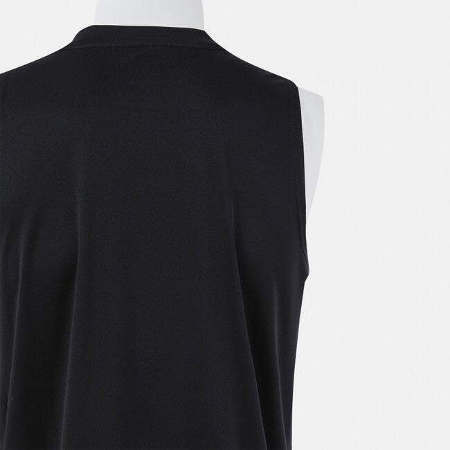 PHOENIX III SLEEVELESS SHIRT BLACK WHITE BLACK-WHITE