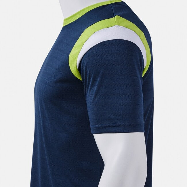 TERRA SHORT SLEEVE T-SHIRT DARK NAVY LIME NAVY-LIME