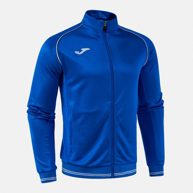 VINTAGE ECO RETRO FULL ZIP SWEATSHIRT ROYAL BLUE GRAY ROYAL-GREY