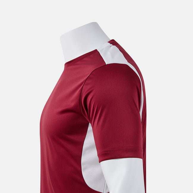 WINNER IV SHORT SLEEVE T-SHIRT BURGUNDY GRAY BURGUNDY