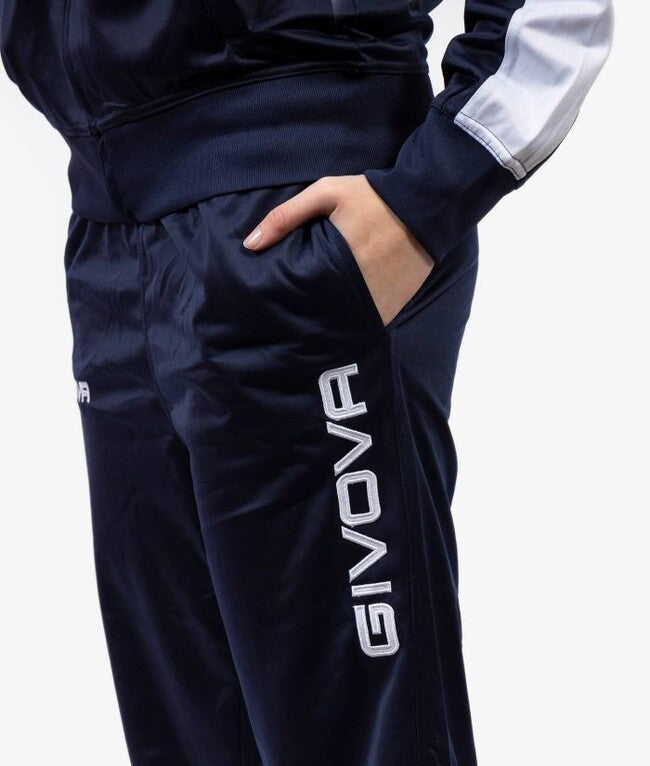 TUTA ROMA TRIACETATO BLU/BIANCO