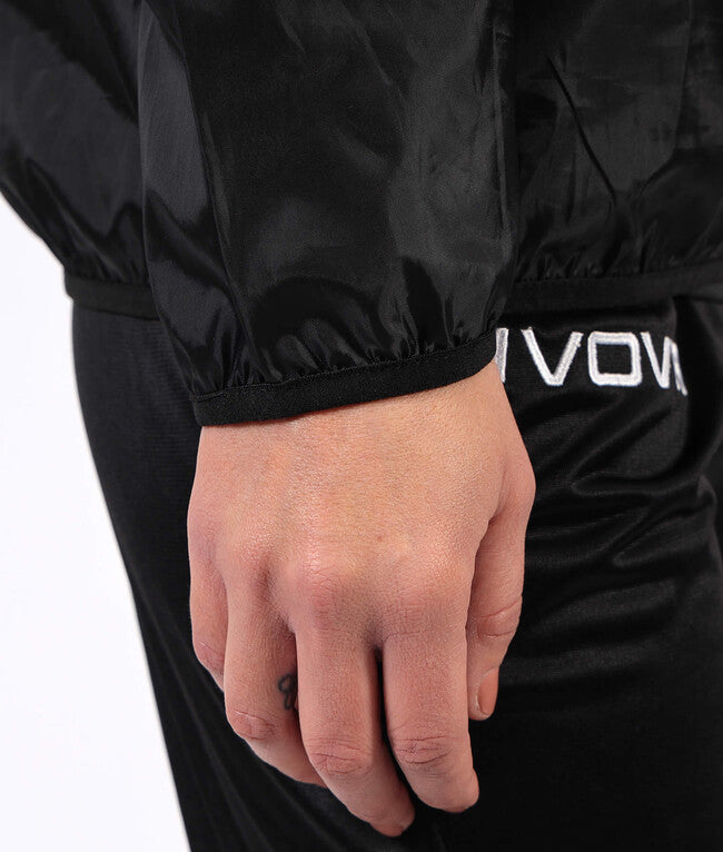 RAIN JACKET COLLO COSTINA NERO
