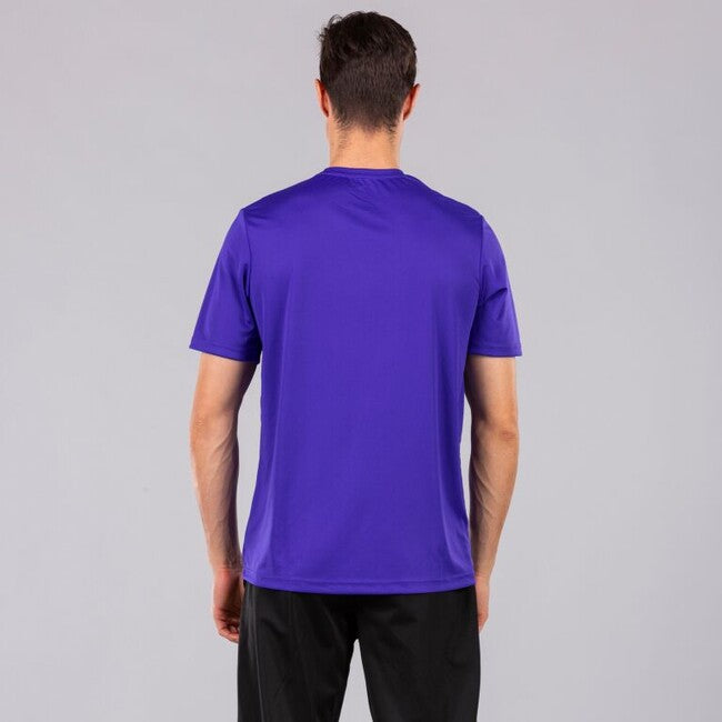 T-SHIRT COMBI PURPLE S/S PURPLE