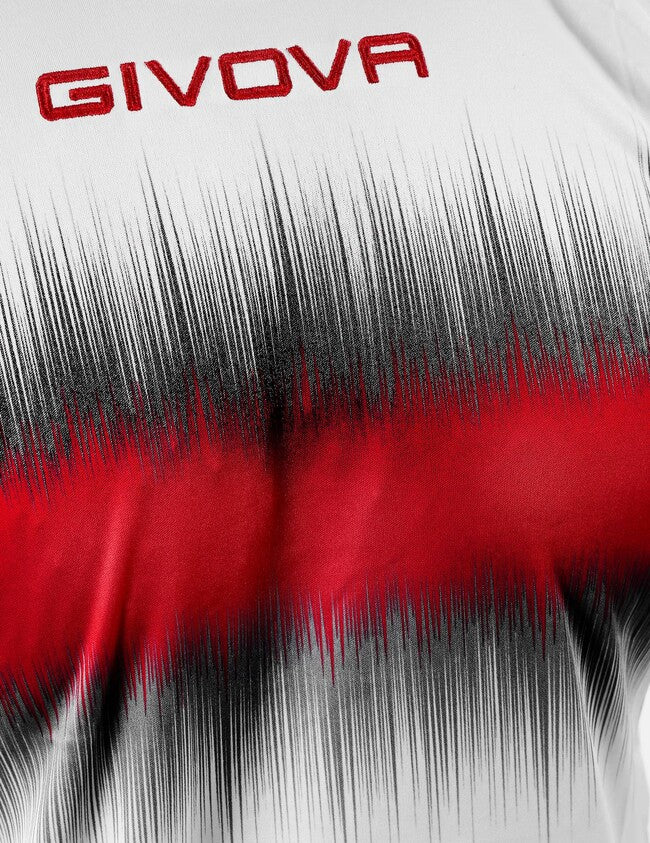 SHIRT RADIO INTERLOCK ROSSO/NERO