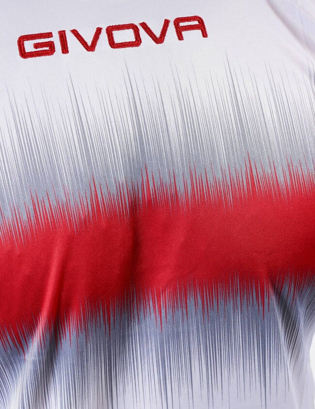 SHIRT RADIO INTERLOCK ROSSO/BIANCO