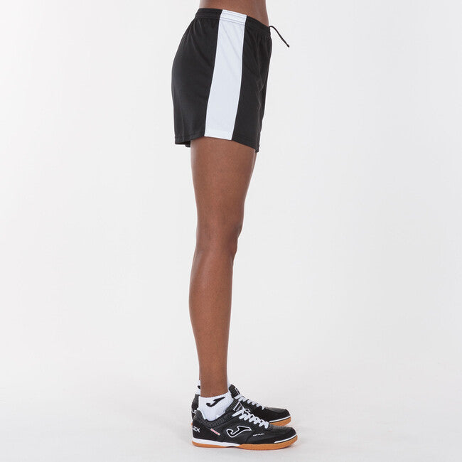 BLACK-WHITE MAXI SHORTS BLACK-WHITE