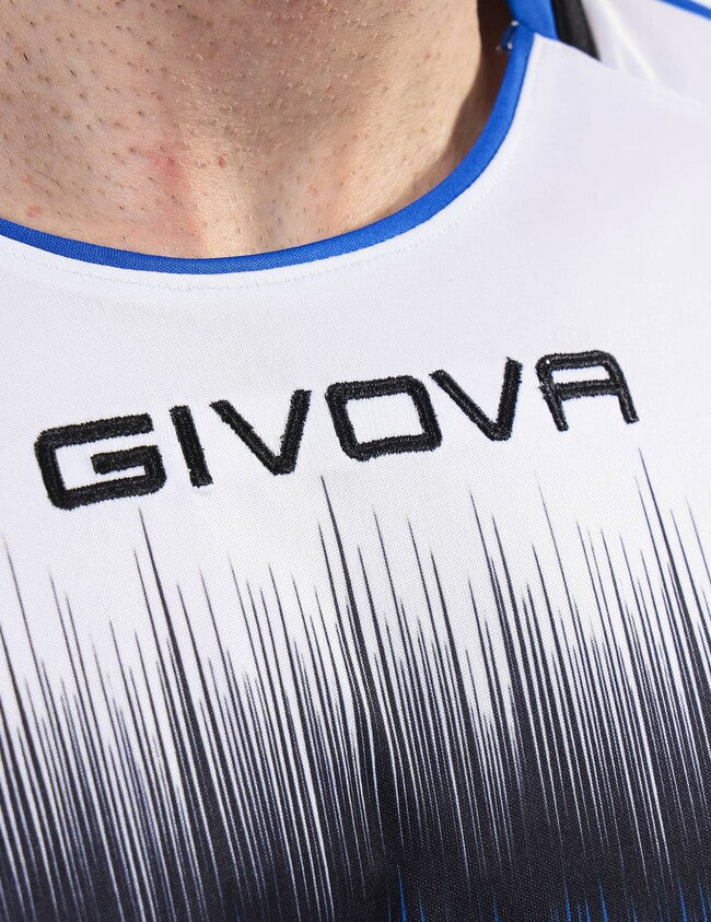 SHIRT RADIO INTERLOCK AZZURRO/NERO