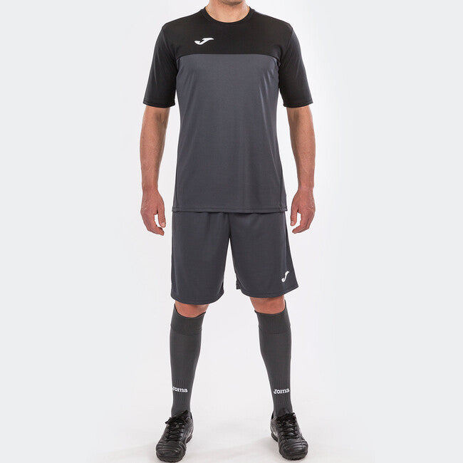 S/S T-SHIRT WINNER DARK GREY-BLACK ANTHRACITE-BLACK