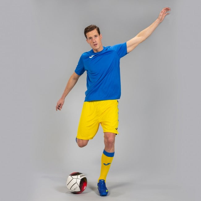 T-SHIRT COMBI ROYAL S/S ROYAL