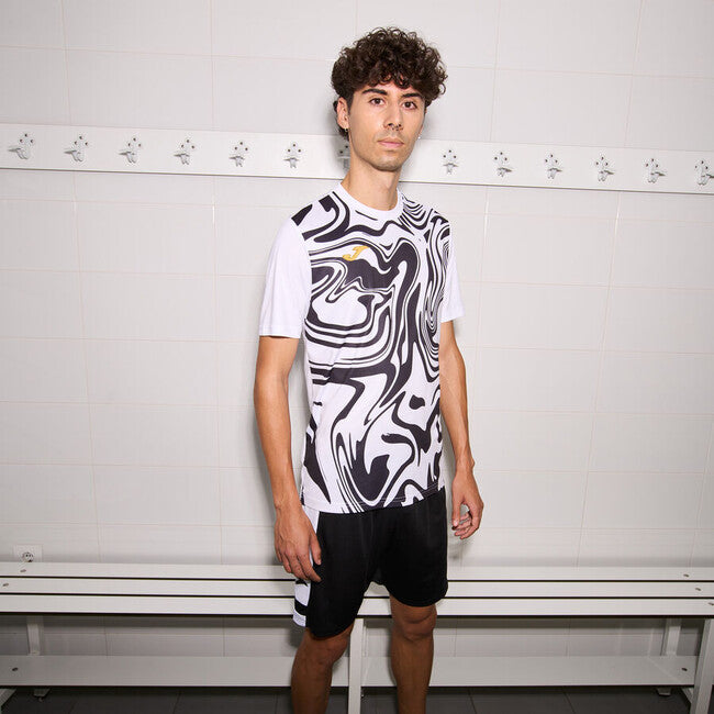 LION II SHORT SLEEVE T-SHIRT WHITE BLACK WHITE-BLACK