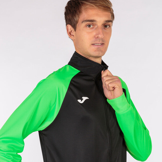TRACKSUIT ACADEMY IV NEGRO-VERDE FLUOR