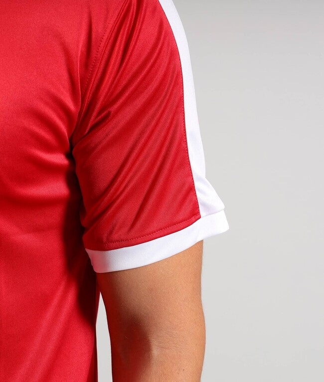 SHIRT REVOLUTION INTERLOCK ROSSO/BIANCO