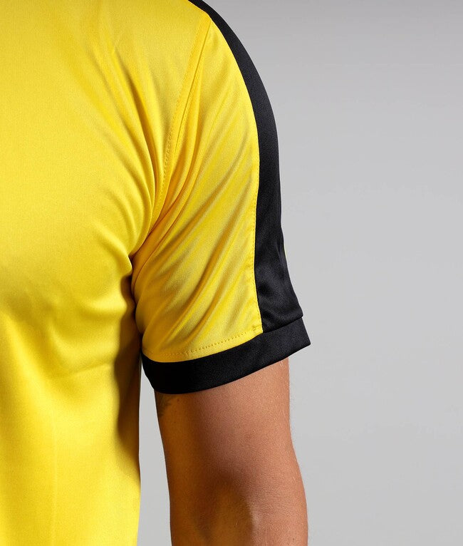SHIRT REVOLUTION INTERLOCK GIALLO/NERO