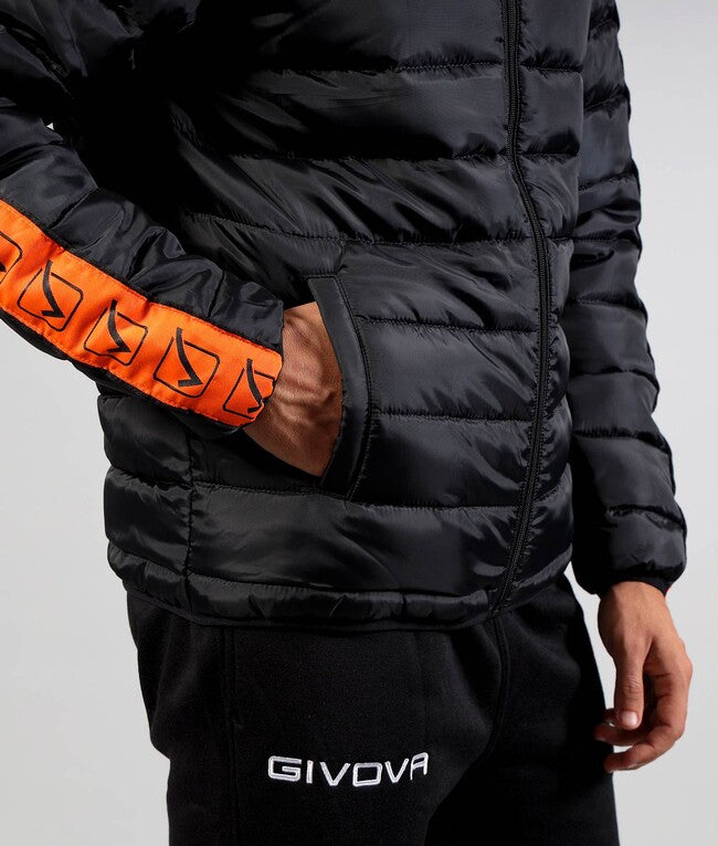 GIUBBOTTO OLANDA BAND ARANCIO FLUO/NERO