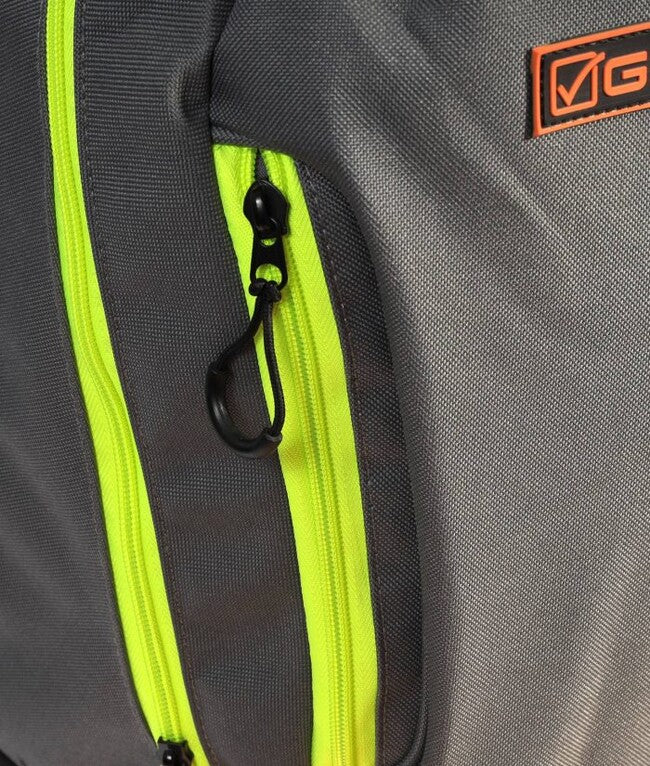 ZAINO POCKET GRIGIO SCURO /GIALLO FLUO