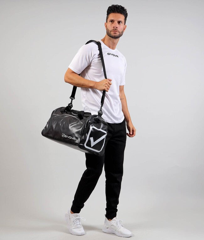 BORSA TREND IN ECOPELLE NERO