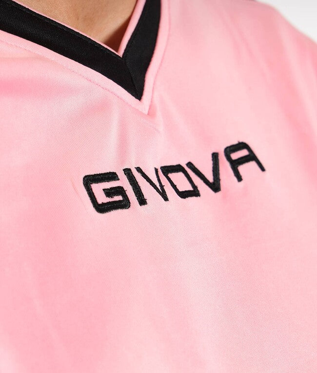 SHIRT REVOLUTION INTERLOCK ROSA/NERO