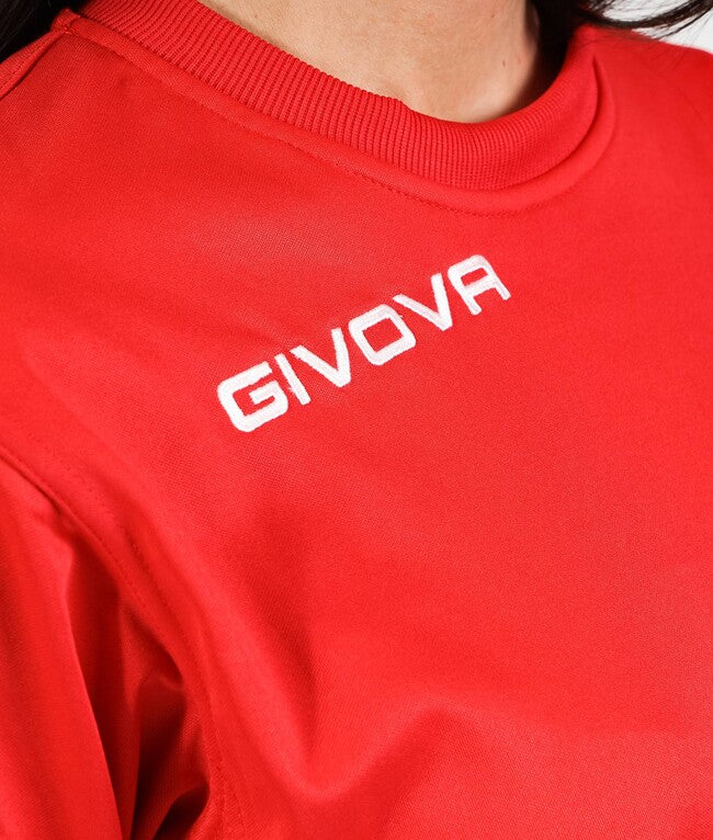 MAGLIA POLARFLEECE G/COLLO GIVOVA ONE ROSSO