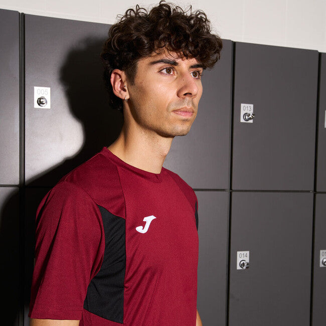 WINNER III SHORT SLEEVE T-SHIRT BURGUNDY BLACK BURGUNDY