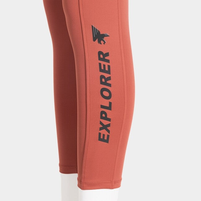 EXPLORER LONG TIGHTS RED RED