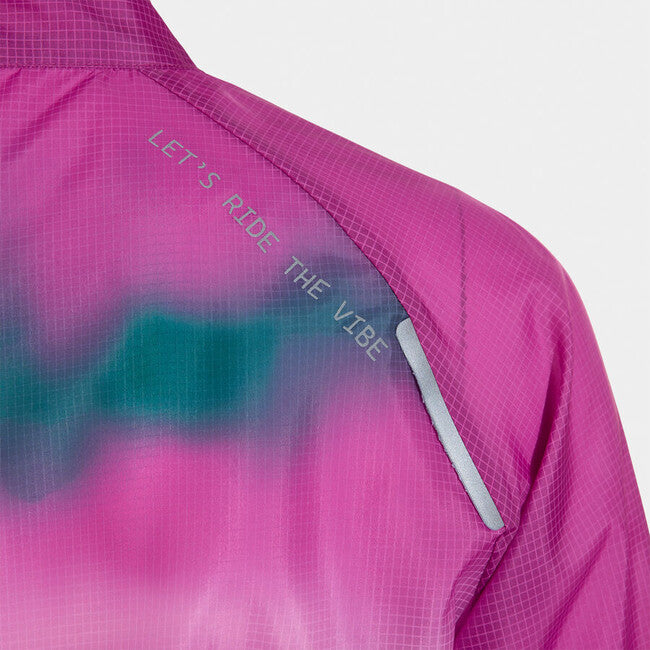 CRONO PRINTING WINDBREAKER FLUOR PINK FLUOR PINK