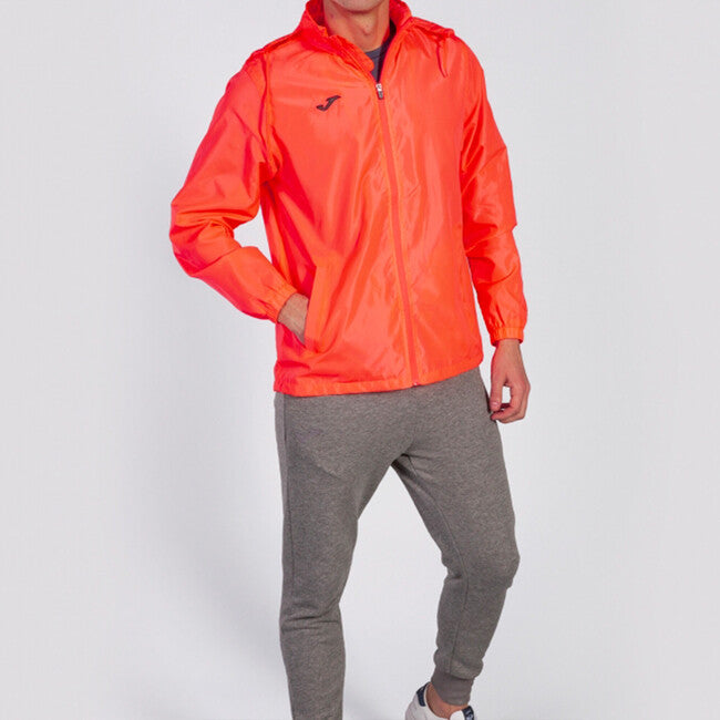 RAINJACKET IRIS CORAL FLUOR CORAL FLUOR
