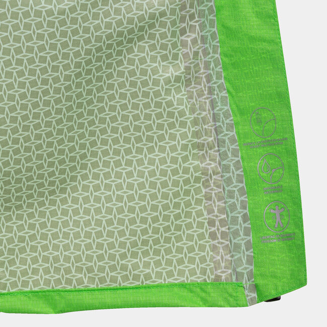 R-TRAIL NATURE RAINCOAT FLUOR GREEN FLUOR GREEN