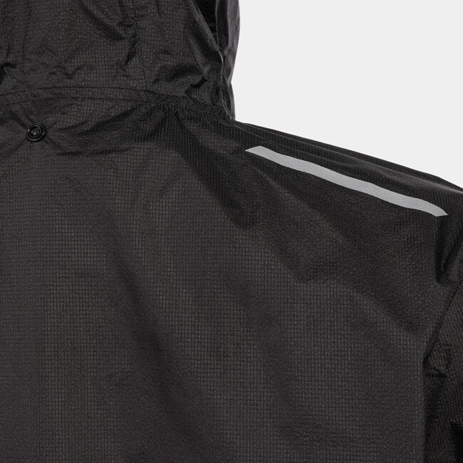 R-TRAIL NATURE RAINCOAT BLACK BLACK